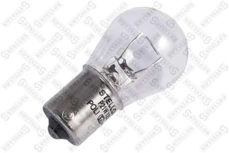 Лампа розжарювання 12V P21W (тип BA15S) UNIV STELLOX 9939038SX (фото 1)