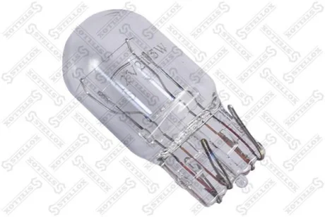 Лампа безцокольна T20 12V 21W/5W (двоконтактна) (тип W3x16q) UNIV STELLOX 9939041SX (фото 1)