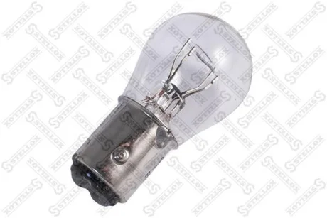 Лампа стоп/габарит 12V P21/4W (криві вуса) (тип BAZ15d) UNIV STELLOX 9939042SX (фото 1)