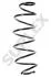 CITROEN Пружина передняя L=487mm C3 1.4 02- SUPLEX 07083 (фото 1)