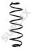 SUPLEX CITROEN Пружина задняя L=367mm C3 I 02- 07086