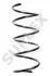 SUPLEX DB Пружина передняя L=448mm W203 00-   (желтый) 19331