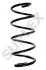 RENAULT Пружина передняя L=389mm Megane II 03- SUPLEX 27196 (фото 1)