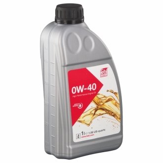 Моторне масло синтетичне д/авто SAE 0W40 1L SWAG 30101140