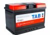 78 Ah/12V TAB Magic (0) Euro EN (A) 750 L×W×H (mm) 278x175x190 189080