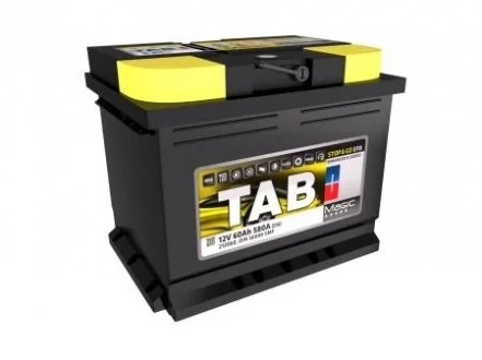 АКБ Magic EFB, 60Ah, 580A EN, 242x175x190, B13, правый "+", EFB Аккумулятор (START-STOP) TAB 212060