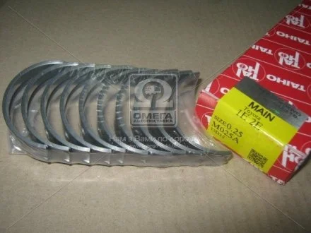 Вкладыши коренные 0,25 (комплект на двигатель 10 шт) TAIHO M025A025