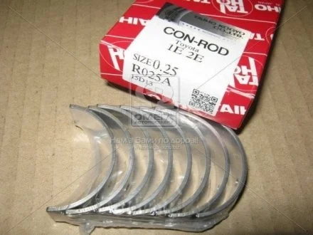 Вкладыши шатунные 0,25 (комплект на двигатель, 8 шт) R043A025 TAIHO R025A025 (фото 1)