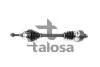 Полуось права VW Sharan, Ford Galaxy Seat Alhambra 1.8TDCI-2.8 95- L:582.5/A:38/K:35/ABS:48 76-FD-8051A