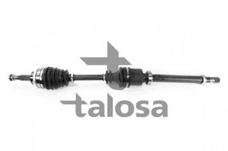 Полуось права (+ABS) Renault Kangoo/Megane/Scenic 23z-85mm-26z ABS TALOSA 76-RN-8174A (фото 1)