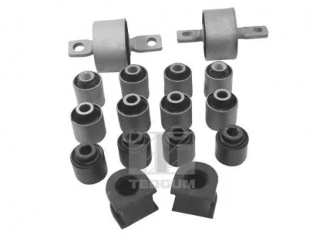 Комплект сайлентблоков задней подвески Mitsubishi Outlander, 2.0-3.0, 2006-2012 TEDGUM TED27238