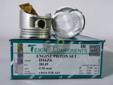 Поршня двигателя 0,50 (комплект на двигатель D16Z6) TEIKIN 38149050
