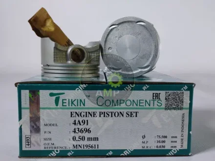 Поршня двигуна 0,50 (комплект на двигун, 4A91) TEIKIN 43696050