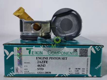 Поршня двигуна STD (комплект на двигун, 2AZFE) TEIKIN 46343STD