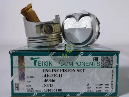 Поршня двигуна STD (комплект 4 шт.) 4E-FE-II) 0.5 TEIKIN 46346STD