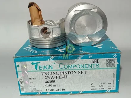Поршня двигателя 0,50 (комплект на двигатель, 2NZFE-II) TEIKIN 46355050