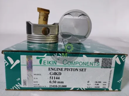 Поршня двигателя 0,50 (комплект на двигатель G4KD) TEIKIN 51144050