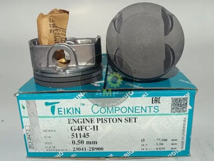 Поршня двигуна 0,50 (комплект на двигун G4FC-II) TEIKIN 51145050