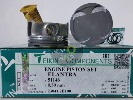 Поршня двигуна 0,50 (к-т на двигун HYUNDAI G4NB) TEIKIN 51146050