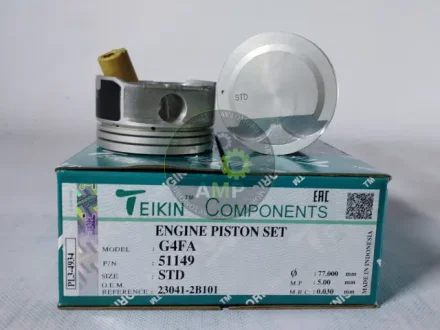 Поршень STD Hyundai/KIA 1.4L G4FA TEIKIN 51149STD (фото 1)