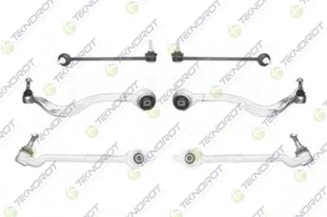 BMW К-кт передней подвески (4 рычага + 2тяги стаб.) E39 96- TEKNOROT B-415
