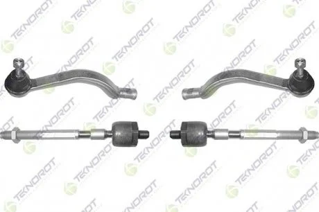 RENAULT К-кт передн.подвески (2 тяги+2 наконечн.+2 шаров.опоры) Logan,S TEKNOROT DC-300