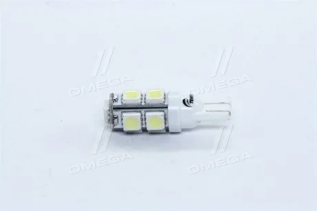 Лампа LED б/ц габарит и панель приборов T10 9SMD W5W 12V WHITE &lt;&gt; TEMPEST Tmp-15T10-12V (фото 1)