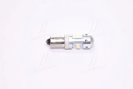 Лампа LED габарит, приборная панель, 24V T4W (BA9S) 8SMD CANBUS WHITE &lt;&gt; TEMPEST Tmp-L11158CHW (фото 1)