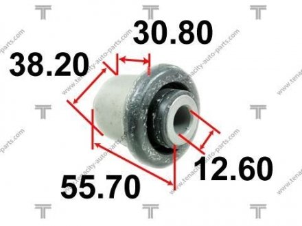 Сайлентблок рычага honda k20 accord 02-07 TENACITY AAMHO1019