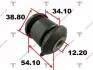 Сайлентблок важеля honda k12 civic 05-11 AAMHO1035