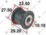 Втулка рейки кермової honda k12 civic 05-11 AAMHO1058