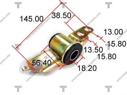 Сайлентблок рычага mazda goldlaser 1.6/1.8 90- TENACITY AAMMA1004