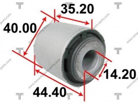 Сайлентблок важеля mazda 6 07-12 TENACITY AAMMA1041