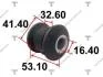 Сайлентблок рычага mazda mazda 3 13-16 AAMMA1066
