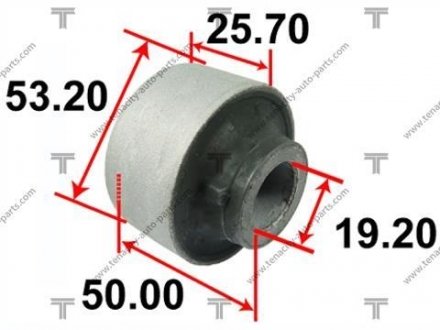 Сайлентблок важеля nissan sunny 11- TENACITY AAMNI1073 (фото 1)