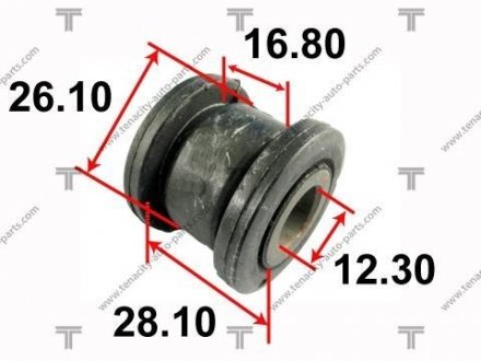 Втулка рейки кермової toyota corona 1.6 92-96 TENACITY AAMTO1044 (фото 1)