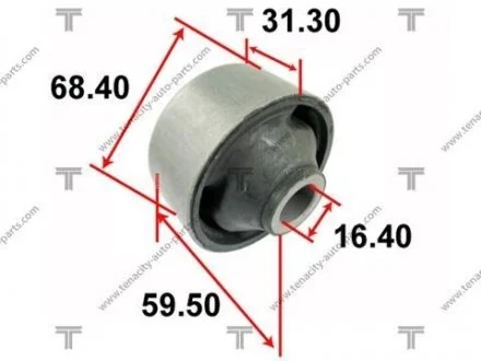 Сайлентблок важеля toyota rav4 05-12 TENACITY AAMTO1076 (фото 1)