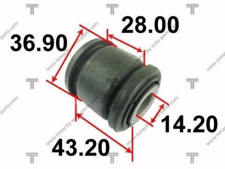 Втулка рейки рулевой toyota camry 01-11 TENACITY AAMTO1077