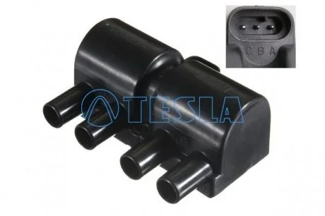 Катушка зажигания 4-х выводная Aveo,Captiva,Cruze,Lacetti,Lanos,Matiz,Tacuma,Evanda Pin тип TESLA CL220