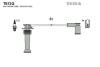 Кабель зажигания, к-кт TESLA Ford Focus II, Fiesta, Fusion, Mondeo, Mazda 2 1,4;1,6, 01- T972G