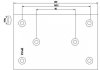 Комплект накладок гальмівних барабанних гальм. TEXTAR 1950505 (фото 2)