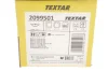 Комплект колодок тормозных дисковых тормозов TEXTAR 2099501 (фото 4)