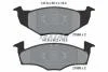 Гальмівні колодки дискові перед. VW Polo 95-02, Golf III, Vento 91-98 /Seat Cordoba, Ibiza 99-02 2186601