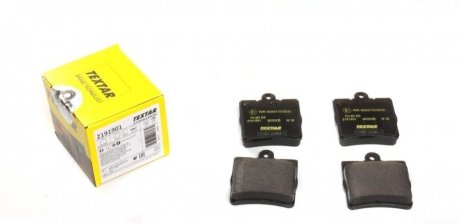 Комплект колодок тормозных дисковых тормозов TEXTAR 2191901