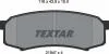 Комплект колодок тормозных дисковых тормозов TEXTAR 2194701 (фото 5)
