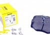 Комплект колодок тормозных дисковых тормозов (4шт) TEXTAR 2309902 (фото 1)