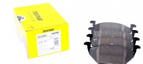 Комплект колодок гальмівних дискових гальм (4шт) TEXTAR 2313001 (фото 1)
