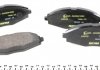 Комплект колодок тормозных дисковых тормозов (4шт) TEXTAR 2324102 (фото 2)