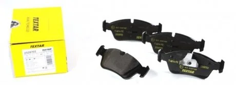 Колодки тормозн. перед. BMW 3 (E36, E46), Z3 (E36), Z4 (E85) 1.8-3.0 09.90- TEXTAR 2328702