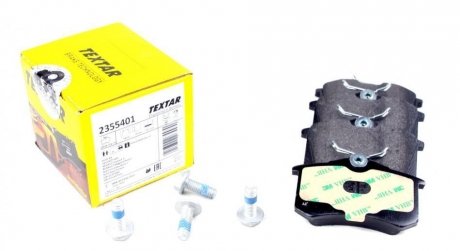 Комплект колодок тормозных дисковых тормозов TEXTAR 2355401 (фото 1)
